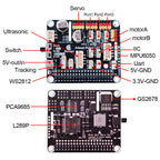 Buy now Adeept RaspClaws Hexapod Spider Robotic Kit Compatible with Raspberry Pi 4 3 Model B+ B, OpenCV Target Tracking, Video Transmission, Raspberry Pi STEAM Crawling Robot with PDF Manual at indiglob india