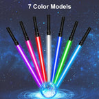 Buy now Light Saber, Light Sabers for Kids with FX Sound, 2 in 1 Expandable Light Swords Gift Set for Birthday, Halloween Party, Galaxy War Fighters and Warriors at indiglob india
