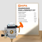 Hipa FS90R Carburetor for STIHL FS90 R FS90 FS110R HT101 FS110 Trimmer