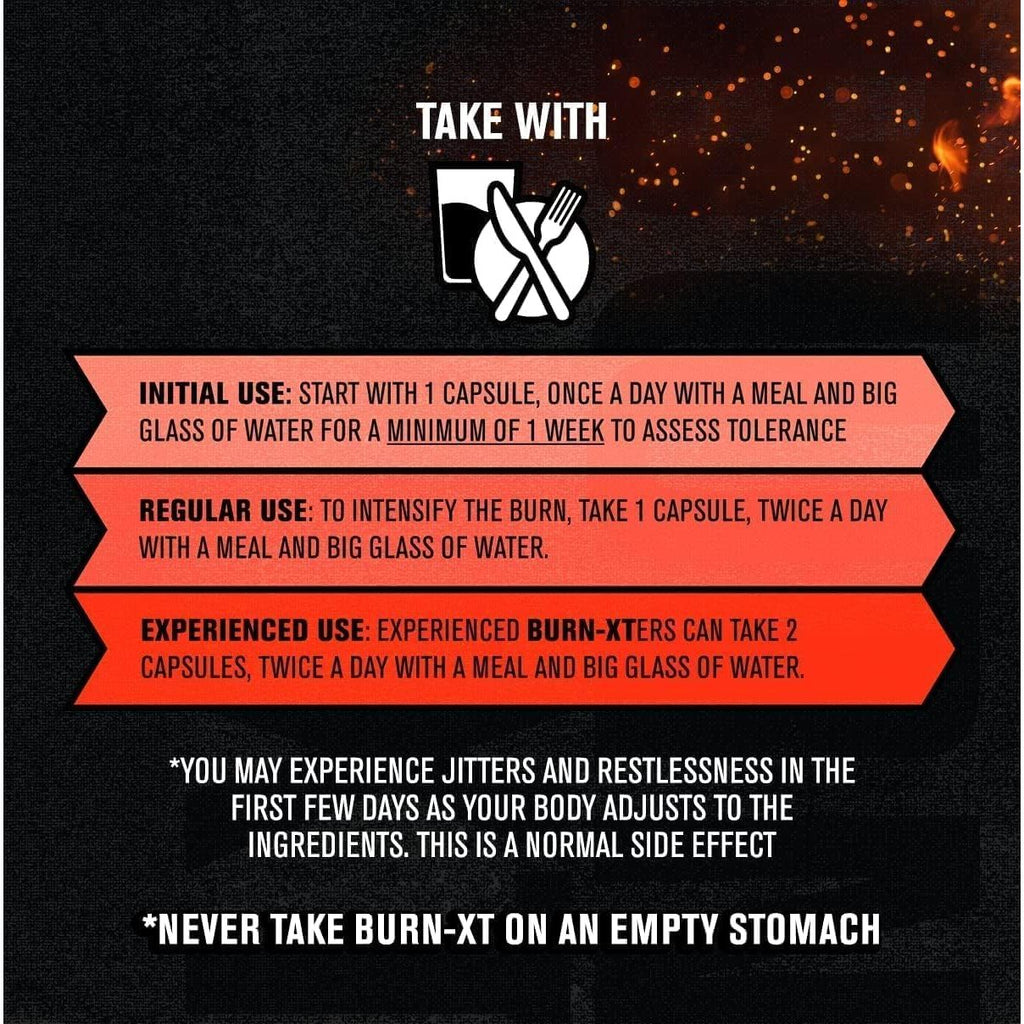 Buy now Jacked Factory Burn-XT Clinically Studied Fat Burner & Weight Loss Supplement - Appetite Suppressant & Energy Booster - with Acetyl L-Carnitine, Green Tea Extract and More - 60 Natural Diet Pills at indiglob india