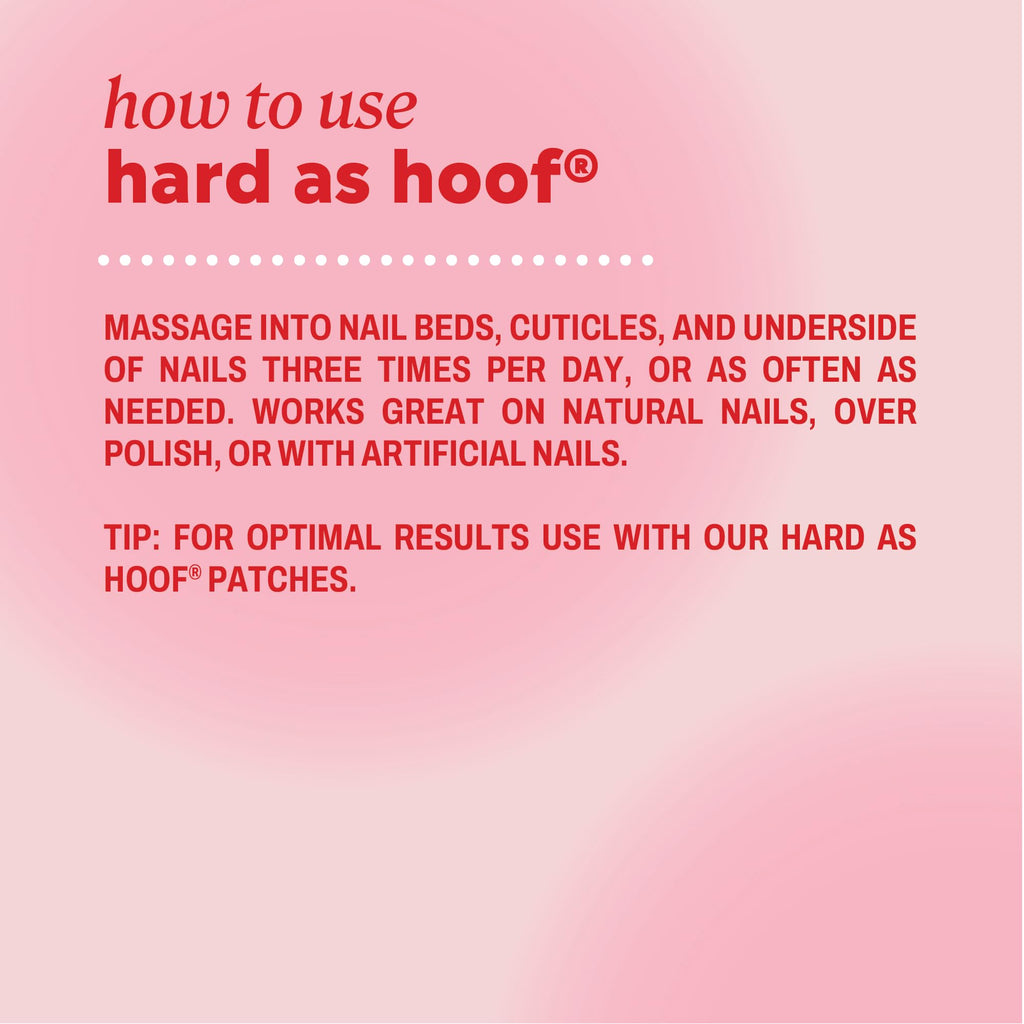 Onyx Professional Hard as Hoof Nail Strengthening Cream, Island Coconut Scent - Nail Growth and Conditioning Cuticle Cream Stops Splits, Chips, Cracks & Strengthens Nails, 1 oz