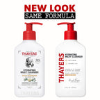 Thayers Milky Hydrating Face Cleanser with Snow Mushroom and Hyaluronic Acid, Dermatologist Recommended Gentle Facial Wash and Hydrating Skincare for Dry and Sensitive Skin, Paraben Free, 8 Fl Oz