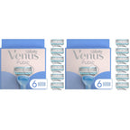 Gillette Venus Intimate Grooming Razors for Women, 6 Razor Blade Refills, Bikini Razors for Women