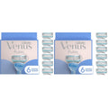 Gillette Venus Intimate Grooming Razors for Women, 6 Razor Blade Refills, Bikini Razors for Women