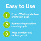 Buy now Seventh Generation Washing Machine Cleaner 6 Count Free & Clear Targets Odor-Causing Residue Powered by Oxy Power 4.2 oz at indiglob india