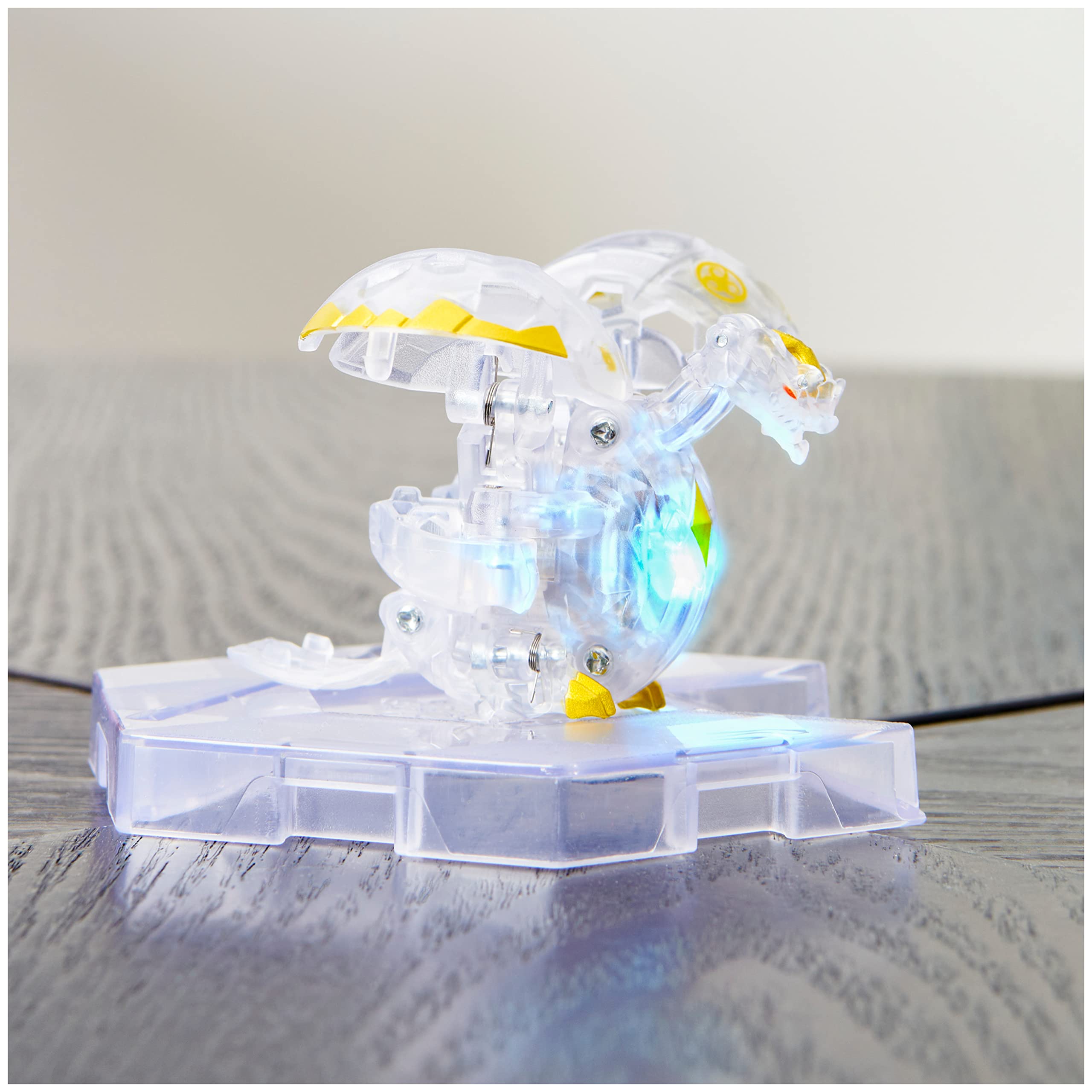 Buy now Bakugan Evolutions Genesis Collection Pack - 2 Light Up Action Figures, 4 Exclusive Bakugan, 2 Nanogan, 8 Cards, 4 BakuCores - Kids Toys for Boys Ages 6 and Up at indiglob india