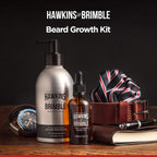 Buy now Hawkins & Brimble Beard Oil For Men Growth - Sandalwood Scent with Argan & Castor Oils, Shea Butter | Softens & Moisturizes, Promotes Healthy Beard Growth, 50ml at indiglob india