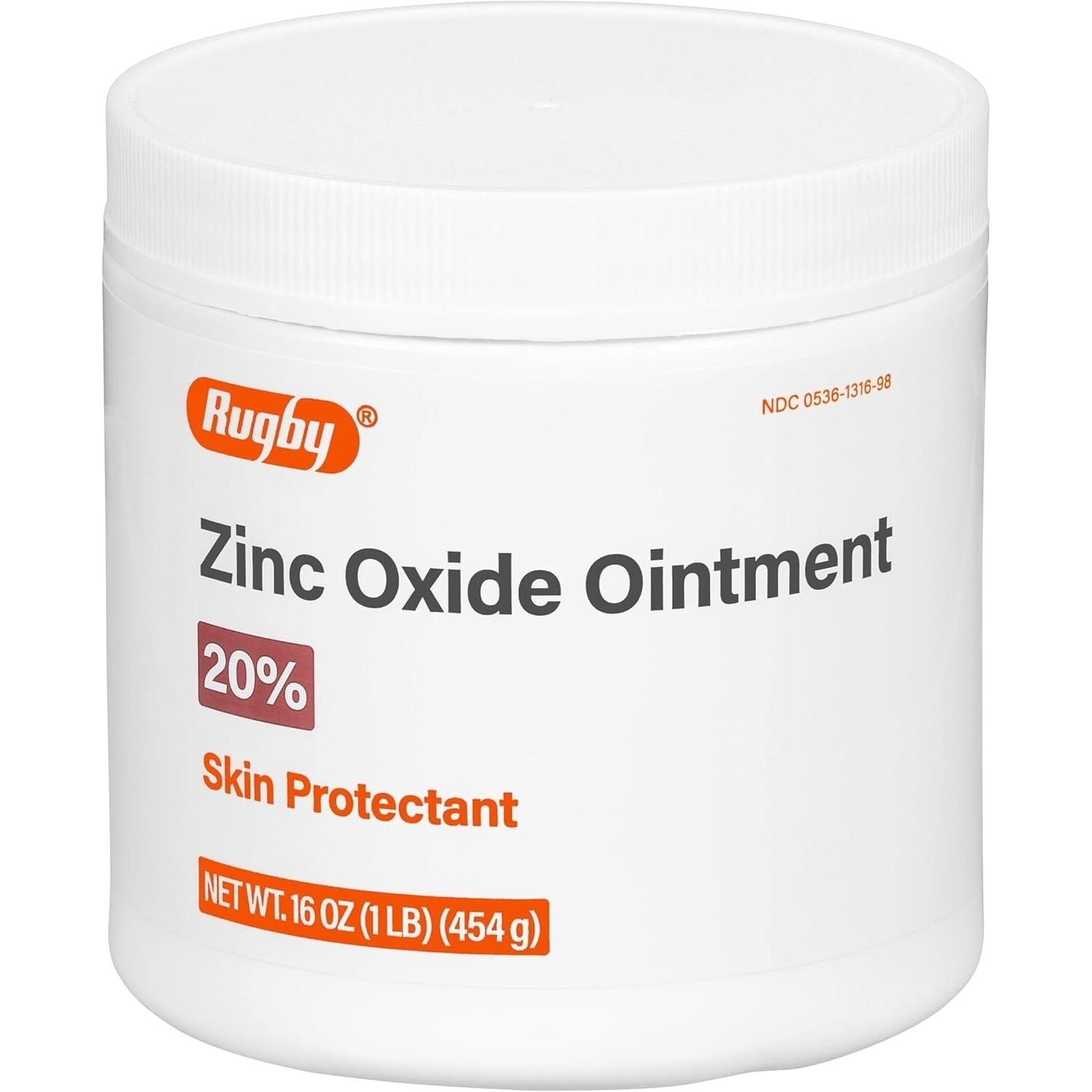 Buy now Rugby Zinc Oxide Ointment Skin Protectant - 20% - 16 Oz (1lb) (454 g) (4 Pack) 1 Pound (Pack of 1) at indiglob india