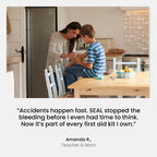 Seal 1.5oz Single Use Hemostatic Wound Spray | Rapid Bleeding Control for Home First Aid Emergency Preparedness