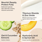 Buy now Paula's Choice SKIN RECOVERY Daily Moisturizing Lotion, Mineral Sunscreen for Face, SPF 30 Face Sunscreen with Oat & Cucumber, Dry and Sensitive Skin, UVA/UVB Protection, Fragrance-Free, 2oz at indiglob india