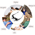 Buy now okcsc Horizontal Lazy Glasses Lying Down Bed Reading Watching HD Lazy Readers Glasses at indiglob india