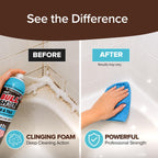 Bull Shot Tub & Tile Pro Foaming Bathroom Cleaner for Soap Scum