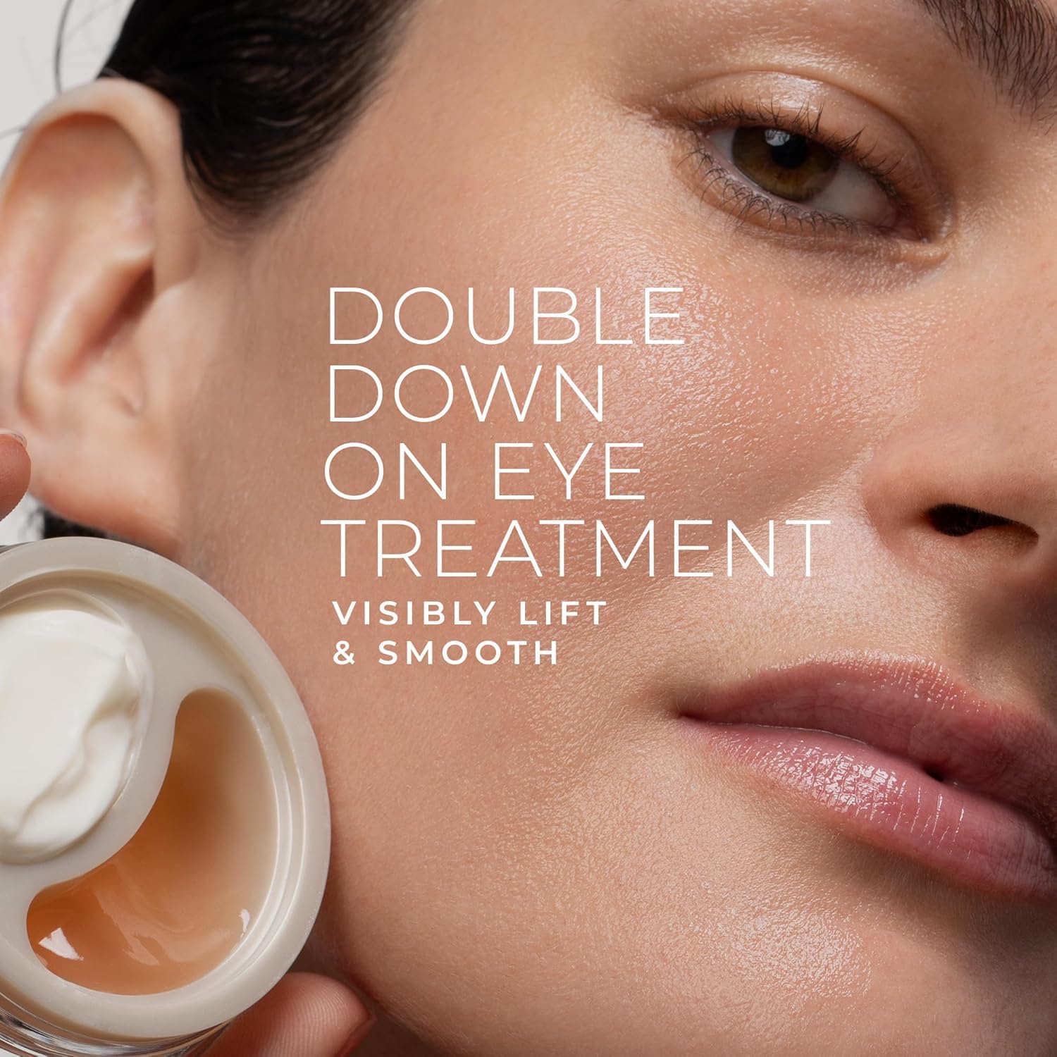 RoC Derm Correxion Dual Eye Cream, Retinol + Peptides for Puffy Eyes 0.68oz | 2 in 1 Eye Treatment developed with dermatologists. Lift upper eye with lifting gel and smooth lower eye with smoothing cream