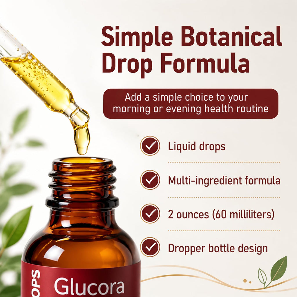 Glucora Berberina Liquida Drops, Glucora Berberine Gotas, 2 fl oz