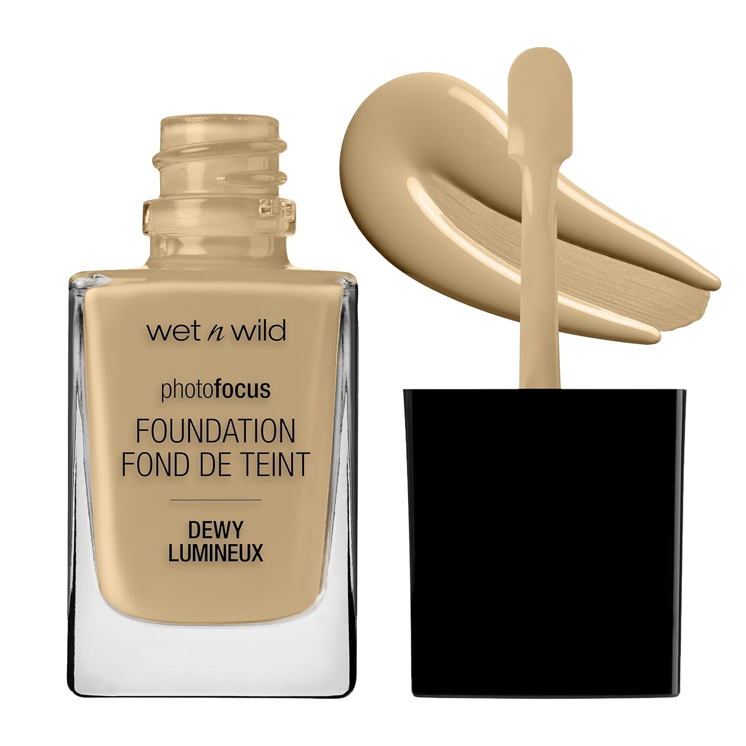 Buy now wet n wild Photo Focus Dewy Liquid Foundation Makeup, Soft Ivory Cream Beige at indiglob india