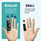 Buy now Dr. Frederick's Original Trigger Finger Splint - 2 ct - Mallet Splint & Brace for Arthritis, Injury, & Sprain - Fits Index, Middle, & Ring Fingers - Adjustable for All-Day Comfort - Doctor-Developed at indiglob india