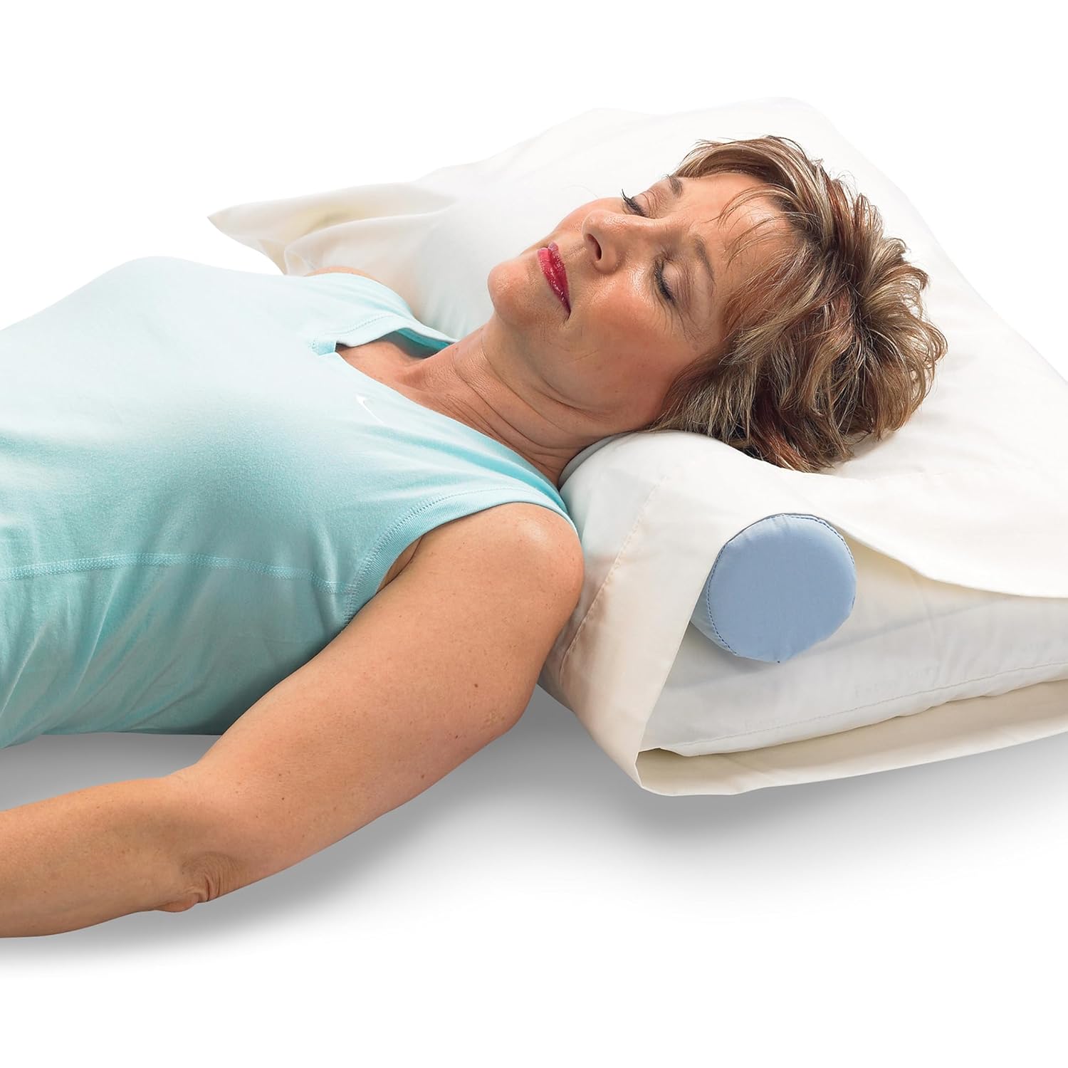 Buy now OPTP The Original McKenzie Cervical Roll, 20" Neck Support Pillow to Relieve Neck and Back Pain - Round Pillow for Improved Sleeping Support and Cervical Pain Relief - Made in The USA at indiglob india