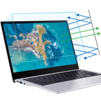 Buy now F FORITO 2-Pack 15.6 Inch Anti Blue Light Laptop Screen Protector, Eye Protection Anti Glare Matte Computer Screen Cover for 15.6" Laptop with 16:9 Aspect Ratio, Reduce Eye Strain and Touch Sensitive at indiglob india