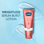 Vaseline Pro VitaB3 Serum Burst Body Lotion Supple & Soft 7.5oz | Body moisturizer for dull-looking skin with Vitamins C, E, Niacinamide, Hyaluronic Acid and Peptides for healthy glow