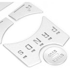 Buy now Central Control Panel Button, 7pcs Central Control Gear Shift Panel Button Cover Sticker Button Frame Cover Decal Trim Replacement for XF 2012?2015 Silver at indiglob india