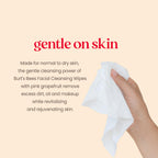 Buy now Burt's Bees Pink Grapefruit Face Wipes, for All Skin Types, Hydrating Makeup Remover & Facial Cleansing Towelettes, 30 Ct. (3-Pack) at indiglob india