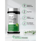 Horbäach Oil of Oregano with Blackseed Oil Softgels | 90 Pills