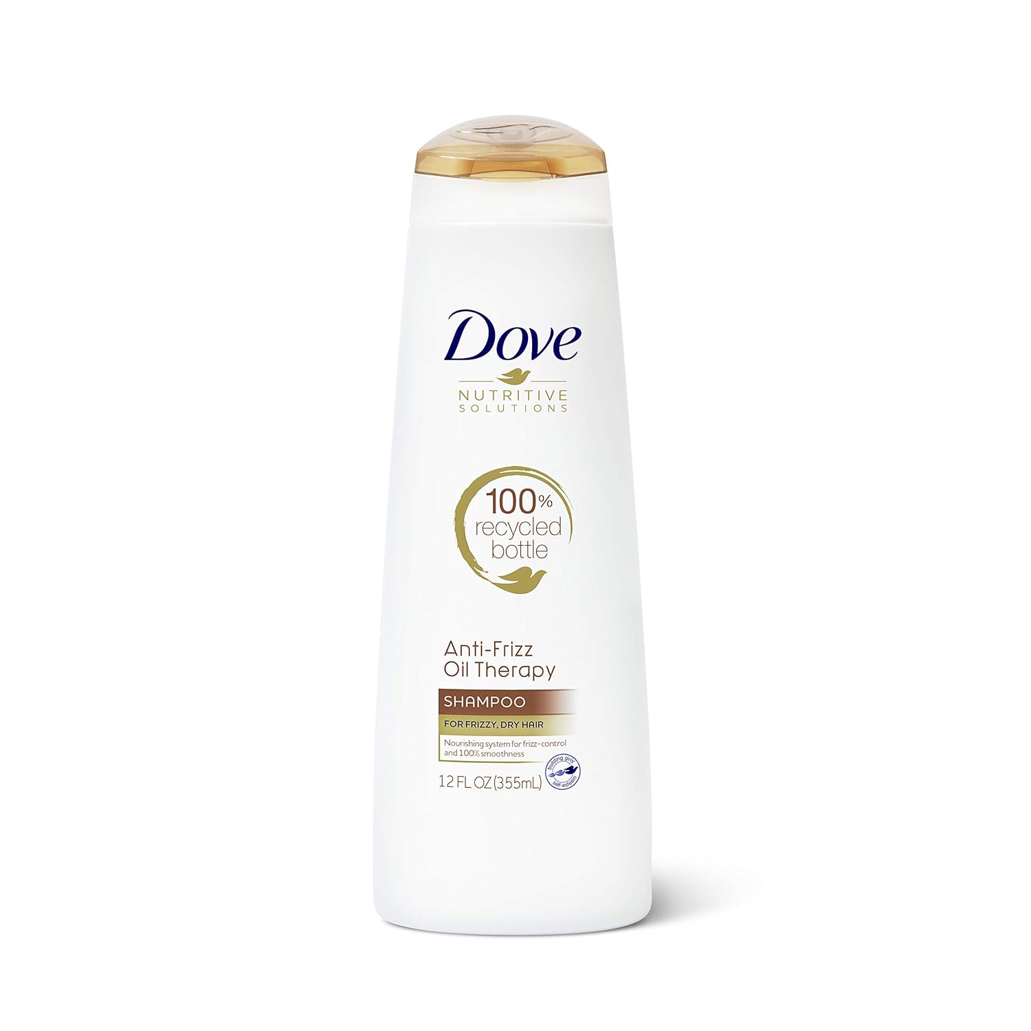 Buy now Dove Nutritive Solutions Anti Frizz Shampoo for Frizzy, Tangled Hair Oil Therapy with Nutri-Oils Moisturizing Shampoo Formula Smooths Hair 12 oz 12 Fl Oz (Pack of 1) Floral Fruity at indiglob india
