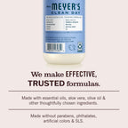 Buy now MRS. MEYER'S CLEAN DAY Hand Soap, Made with Essential Oils, Bluebell, 12.5 fl. oz at indiglob india