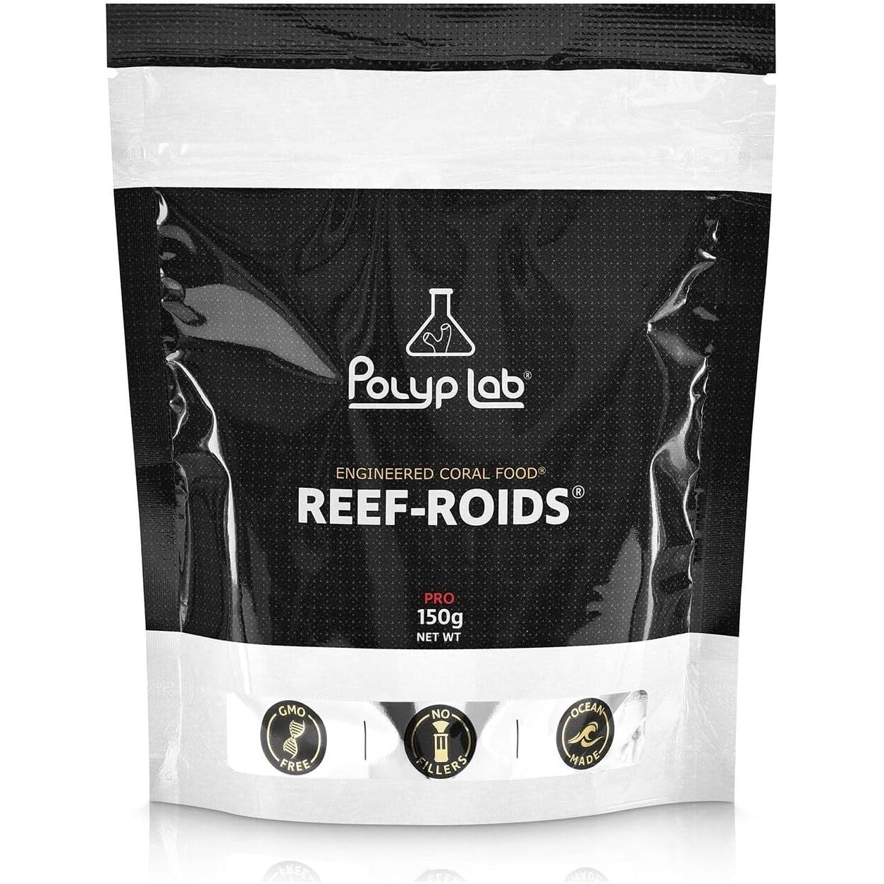 Buy now Polyplab - Professional Reef-Roids - Coral Food for Faster Growth - 150g Default at indiglob india