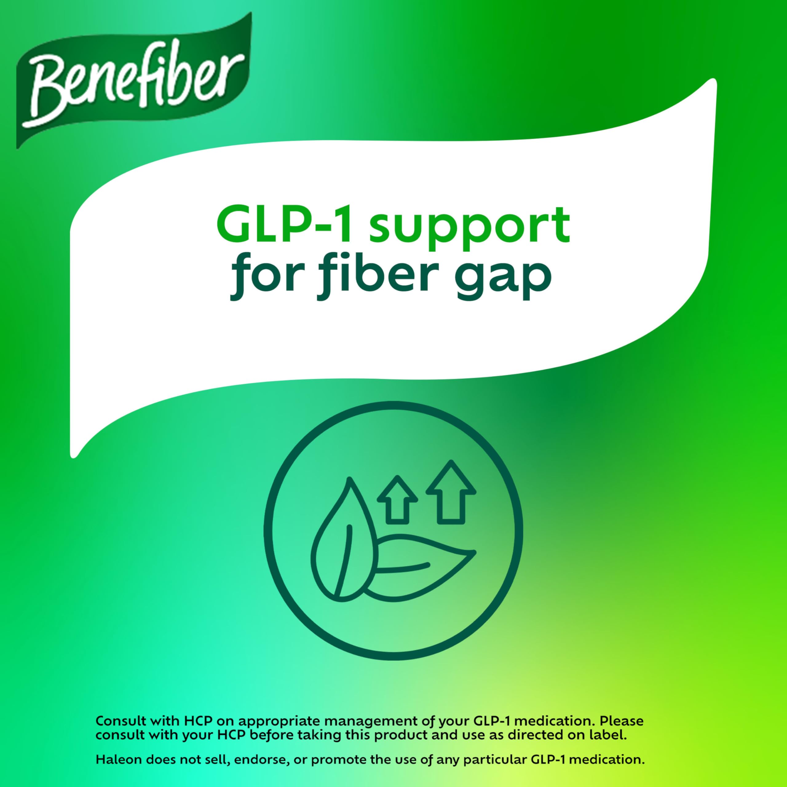 Benefiber Prebiotic Fiber Supplement Gummies, Citrus Berry Splash, 126 Ct | Plant-based Prebiotic Fiber, Supports Gut Health by Nourishing Good Gut Bacteria, GLP-1 Support for Digestive Health