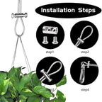Buy now 100PCS Wire Rope Clips Clamp Adjustable Wire Rope Grips for 1-2 mm Diameter Wire Rope and Cable Wire Rope Lock with End Screw Stopper and Screwdriver I Shaped Wire Rope Clamp at indiglob india