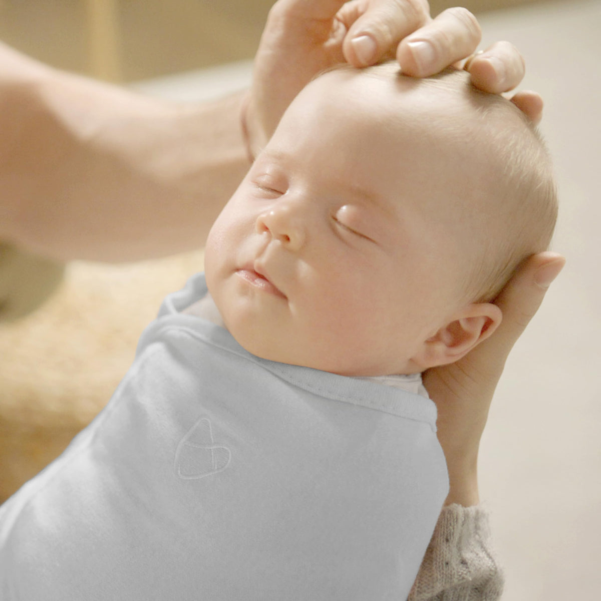 SwaddleMe by Ingenuity Original Swaddle, 100% Cotton, Improves Sleep & Calms Startle Reflex, 3-6 Months, 14-18 lbs, 1.0 TOG, 3-Pack, Baby Swaddle Blanket - Mountaineer