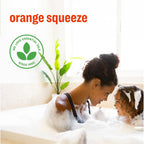 Everyone 3-in-1 Kids Soap, Body Wash, Bubble Bath, Shampoo, 32 Ounce (Pack of 1), Orange Squeeze, made with Essential Oils for Toddlers, tweens and teens