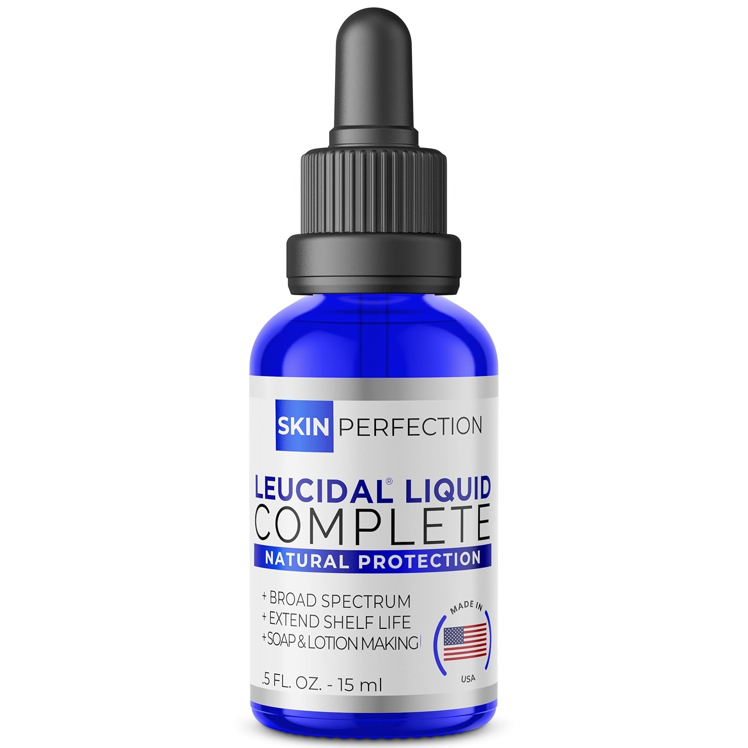 Buy now Skin Perfection Leucidal Liquid Complete - Ideal Water Based Moisturizer & Lotion Making Supplies - Natural Preservative Alternative with Root Ferment Filtrate, Lactobacillus & Coconut Fruit Extract 0.5 Fl Oz (Pack of 1) at indiglob india