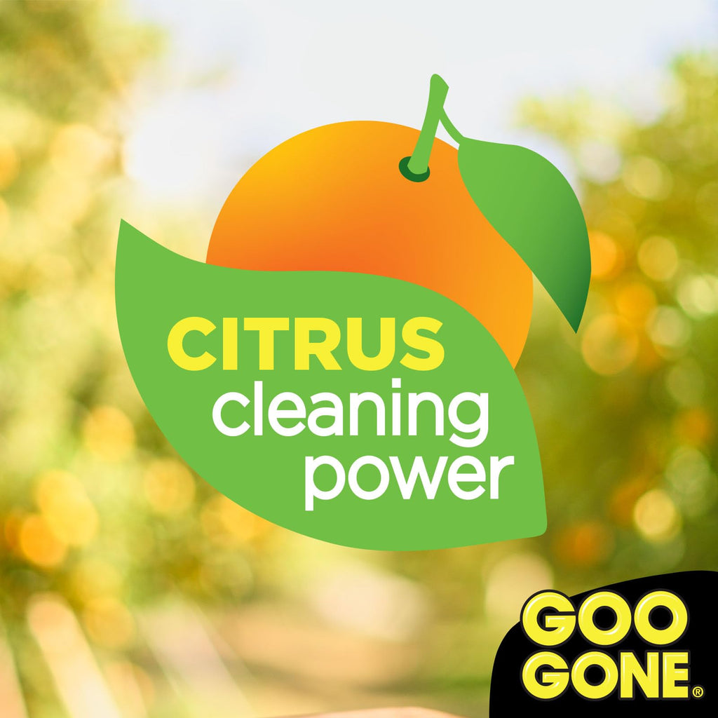 Goo Gone Gunk and Adhesive Remover - Safely and Easily Removes Stickers, Tape Residue, Decals, Grease, Chewing Gum, Crayons and Glue from Surfaces - Trusted Formula for Quick and Easy Removal