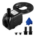 CWKJ 400GPH Submersible Fountain Water Pump for Pond Aquarium Hydroponics