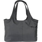 Buy now ZOOEASS Women Fashion Large Tote Shoulder Handbag Waterproof Tote Bag Multi-function Nylon Travel Shoulder(Grey) at indiglob india
