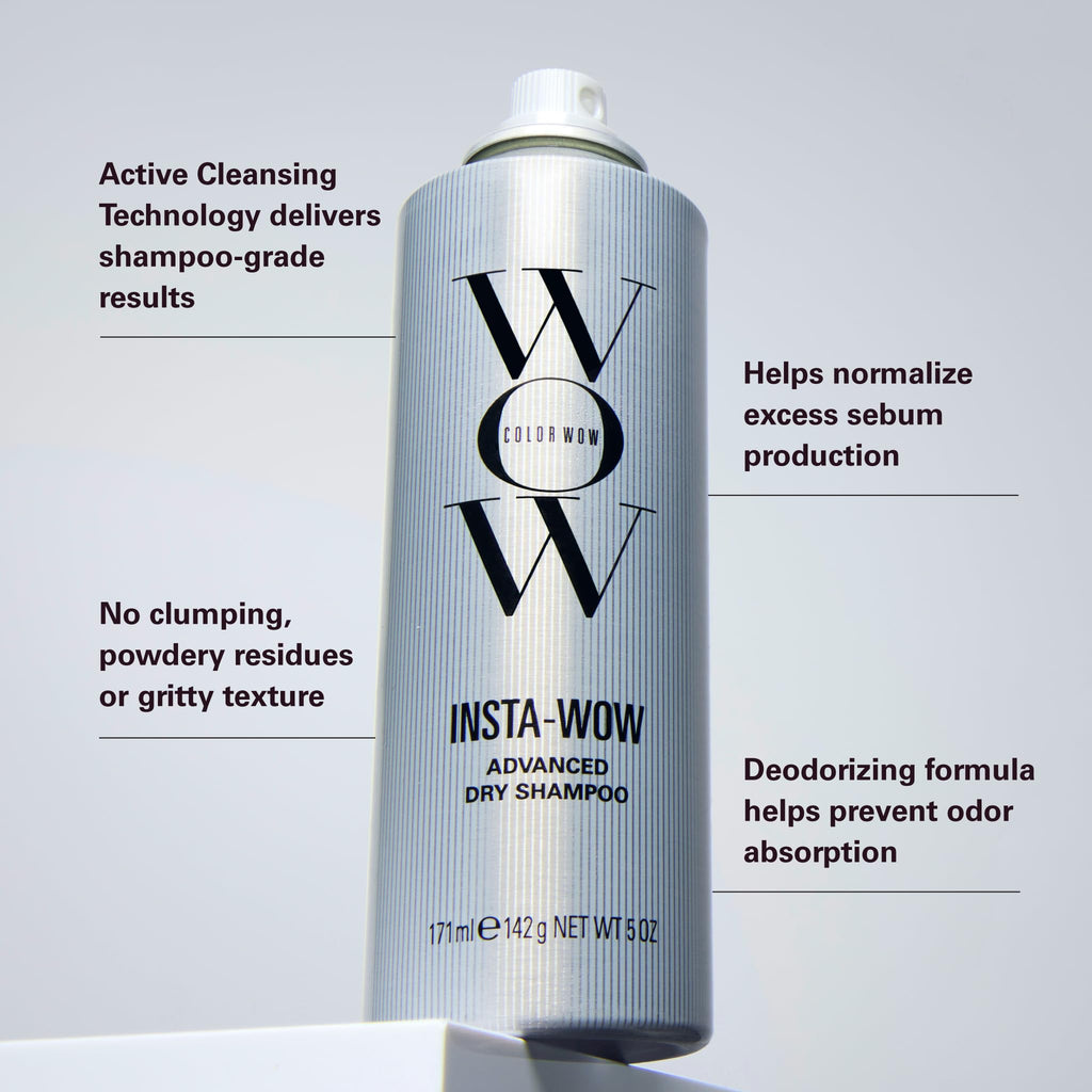Buy now Color Wow Insta-WOW Advanced Dry Shampoo â€“ Breaks down and removes oil for shampoo-grade results | No grit, no clumping, no powdery residue | Best dry shampoo for oily hair at indiglob india