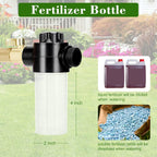 Caulimo Deep Root Watering Tool for Trees, Tree Watering Spike with Fertilizer Bottle, Stainless Steel Root Feeder for Garden, Orchard & Shrubs, Tree Irrigation System with Brass Valve, T-Handle