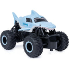 Buy now Monster Jam, Official Megalodon Remote Control Monster Truck for Boys and Girls, 1:24 Scale, 2.4 GHz, Kids Toys for Ages 4 and Up at indiglob india