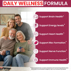 Vitamin B12 with Hyaluronic Acid and Collagen - 25000 mcg B12 Complex, 60Ct | Maximize Absorption & Energy - Folate, B1, B2, B3, B6, B7, B12 Vitamins 5000 mcg Methylcobalamin - Gluten Free