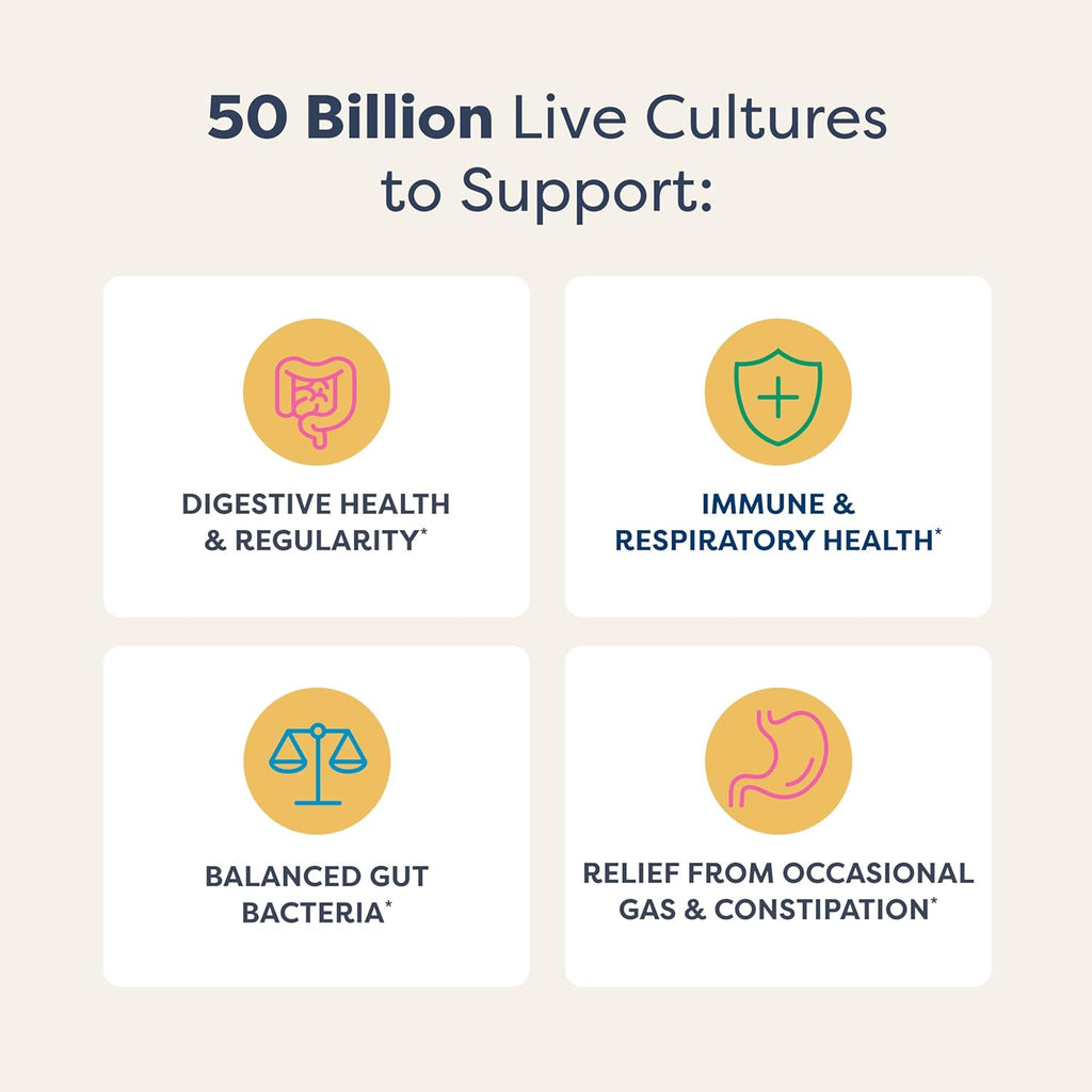 Buy now Renew Life Extra Care Digestive Probiotic Capsules, 50 Billion CFU Guaranteed, Daily Supplement Supports Immune, Digestive, Respiratory Health(1), L. Rhamnosus GG, Dairy, Soy and Gluten-Free, 90 Count at indiglob india