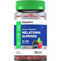 Piping Rock Melatonin Gummies 10mg | 70 Count | Berry Flavor Supplement | Vegan, Non-GMO, Gluten Free