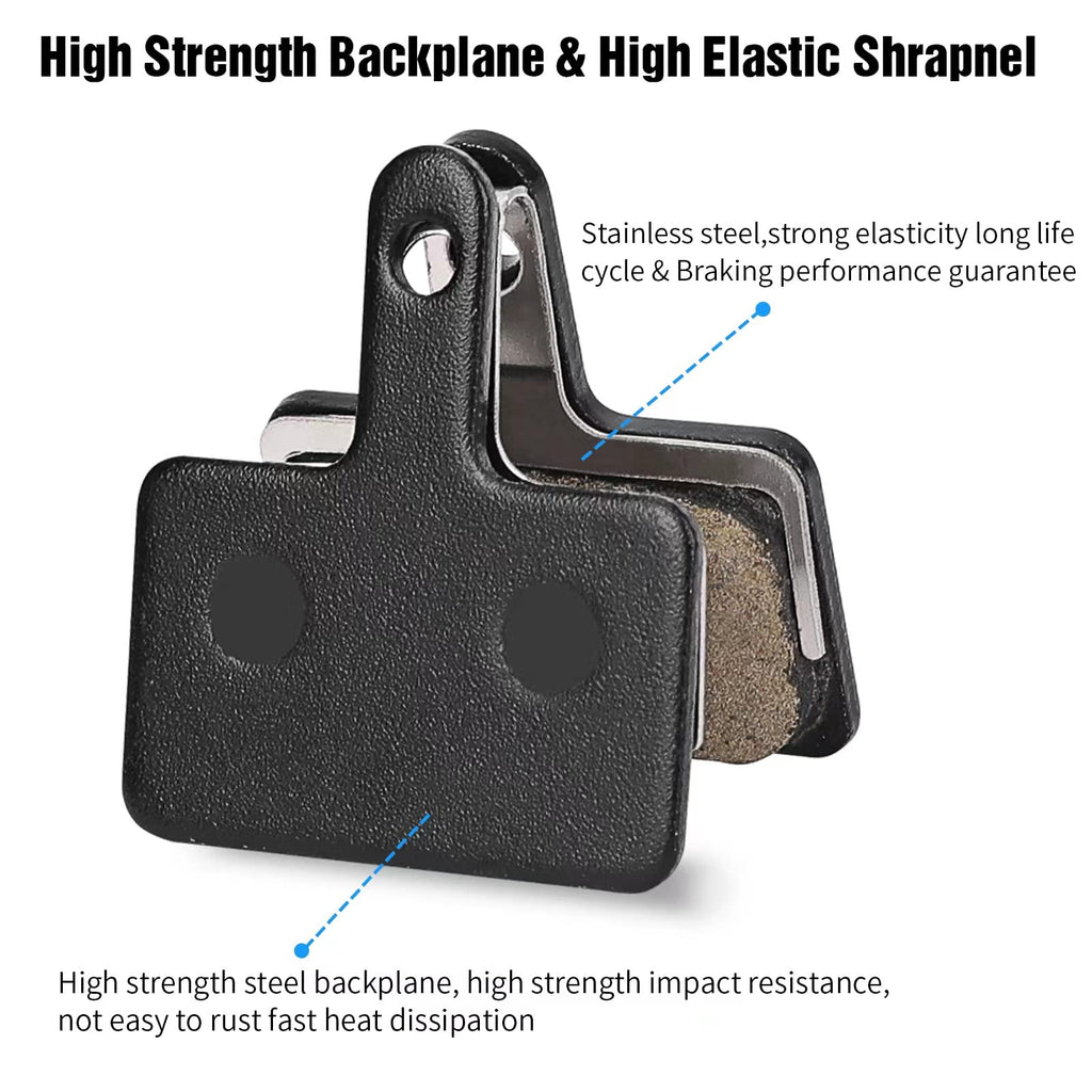 4 Pairs Bike Brake Pads,Bicycle Brake Pads with Installation Tools