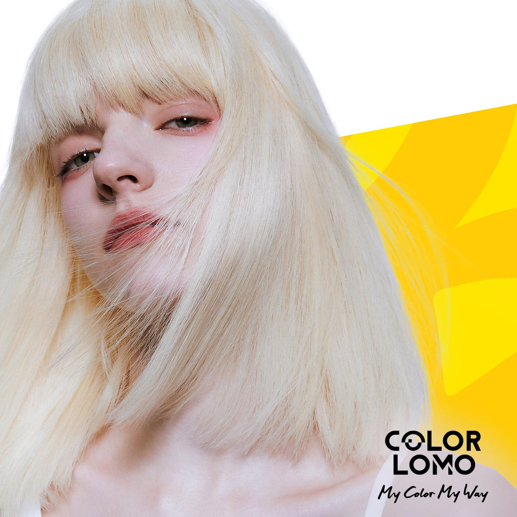 COLORLOMO Bye Bye Yellow Purple Shampoo, Neutralizes Brass & Yellow Tones