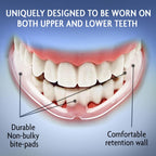 Buy now Anti Teeth-Grinding Dental Guard-Ready to use-No Boiling or Molding, Slim, Sleek and Comfortable Works for Upper and Lower Jaw, relieves pain and corrects TMJ and Bruxism at indiglob india
