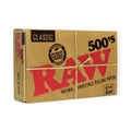 RAW 500's Classic Natural Unrefined Rolling Paper 1 1/4 79mm Size (1 Pack)