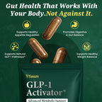 GLP-1 Weight Management Appetite Control with Berberine, 90 Caps, 45-Day