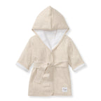 Buy now Burt's Bees Baby Infant Hooded Robe Organic Knit Terry Unisex Bathrobe, Newborn Bath Essentials, Unisex Boys and Girls, Size 0-9 Months Old at indiglob india