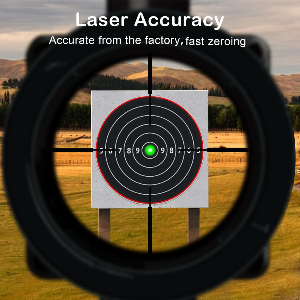 Bore Sight Laser Professional Green Laser Bore Sight Kit with 32 Adapters fit 0.17 to 12GA Calibers, Multiple Caliber Green Bright Bore Sighter Laser Powerful Support for All Gun, Rifle, Pistol